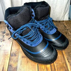 ulogu Men's Snow Boots Waterproof Fur Lined Non-Slip Lightweight Winter Size 8.5